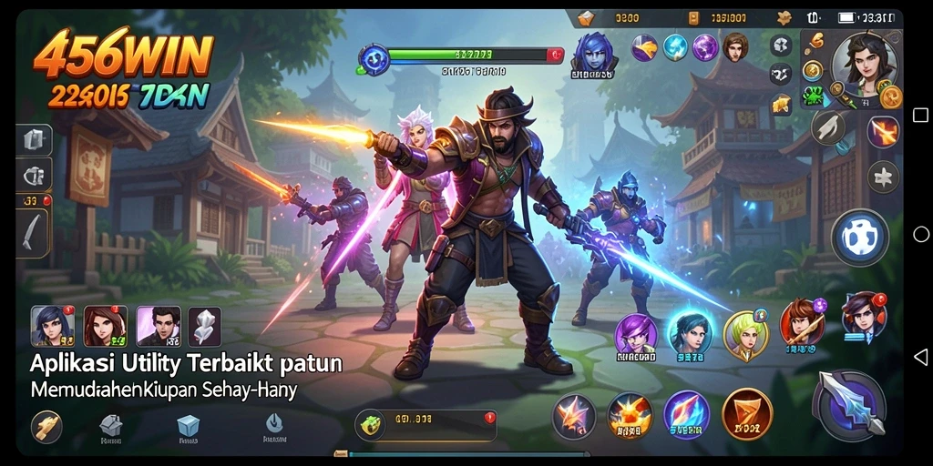Tampilan utama aplikasi 456WIN yang menunjukkan kemudahan penggunaan.