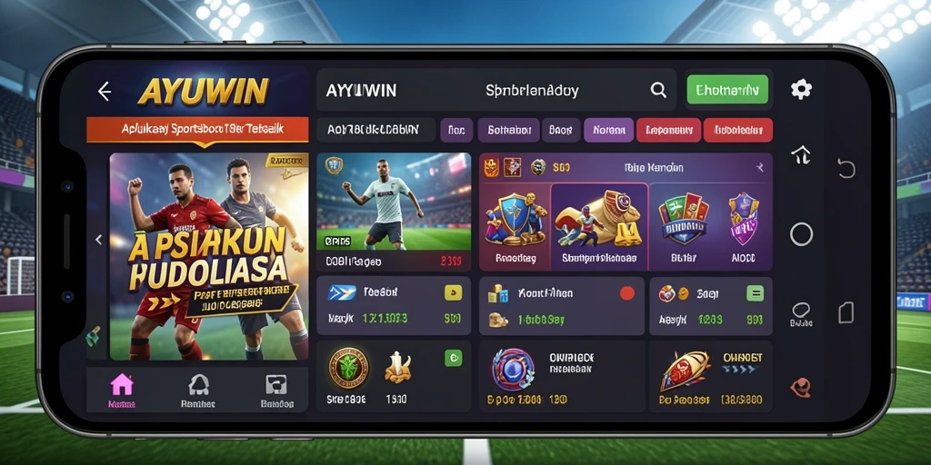 Tampilan screenshot AYUWIN dengan antarmuka taruhan yang menarik.