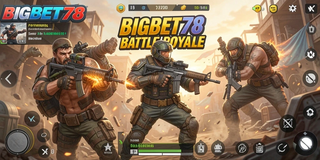 Tampilan epic dari pertempuran di arena BIGBET78.