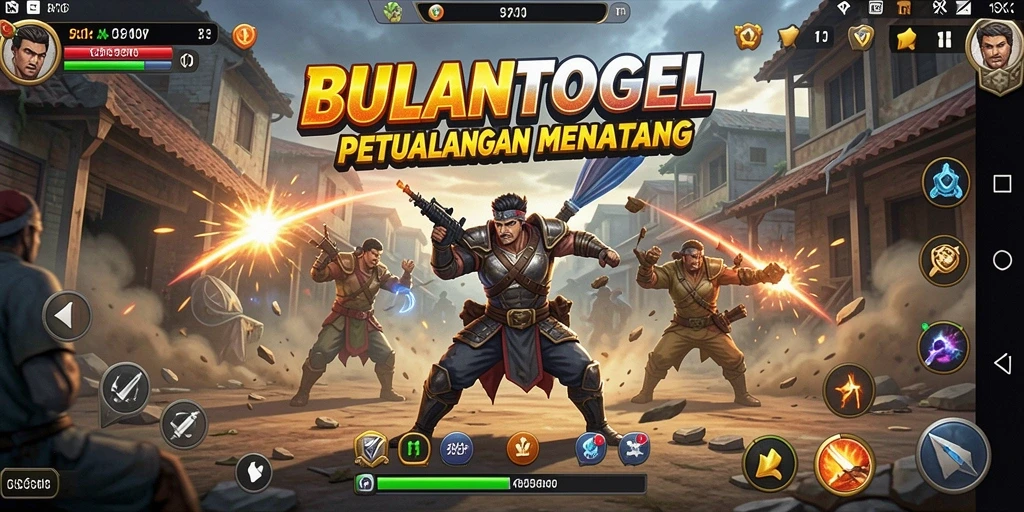 Tampilan foto gameplay BULANTOGEL dengan aksi mendebarkan.