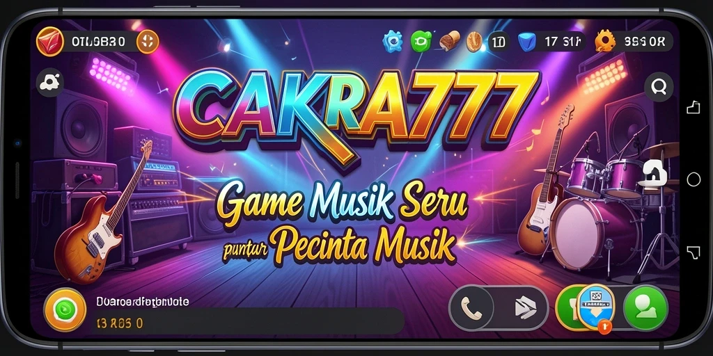 Tampilan gameplay CAKRA777 yang menarik dan penuh warna.