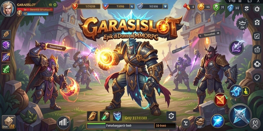 Tampilan gameplay epik dari GARASISLOT yang menakjubkan.
