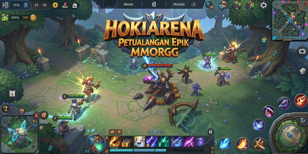 Tampilan gameplay <strong>HOKIARENA</strong> yang mempesona dan penuh aksi.
