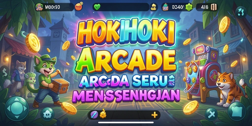 Tangkapan layar HOKIHOKI menampilkan aksi gameplay yang mendebarkan dan penuh warna.
