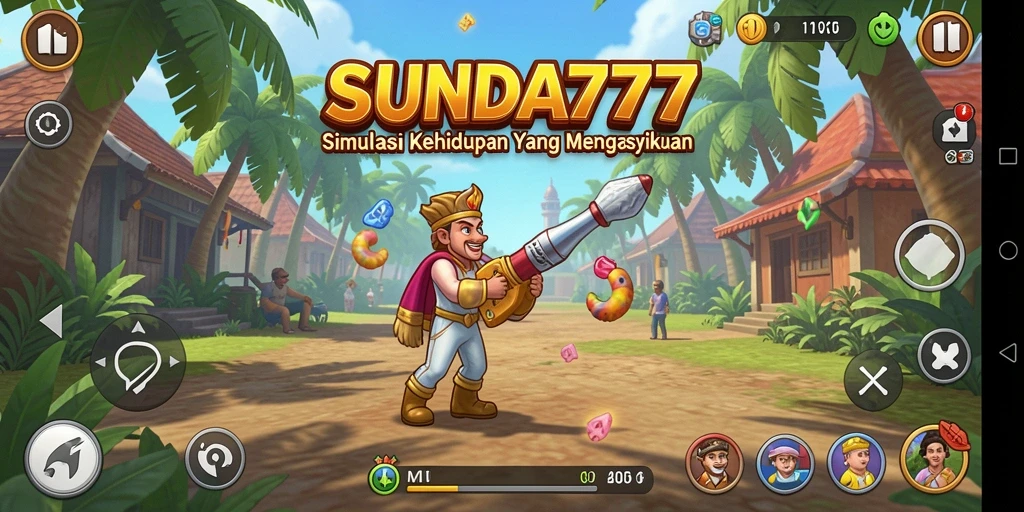 Tampilan gameplay SUNDA777 yang menarik dan interaktif.
