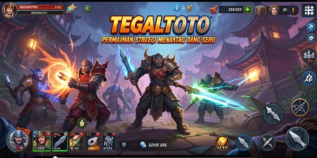 Tampilan gameplay TEGALTOTO yang strategis dan menarik.