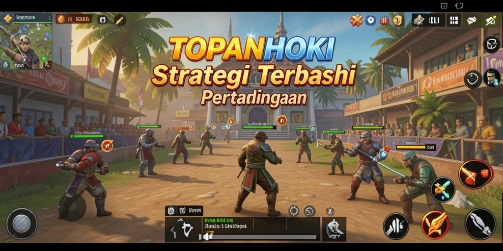 Tampilkan gameplay menarik dari TOPANHOKI sebagai game Strategy.