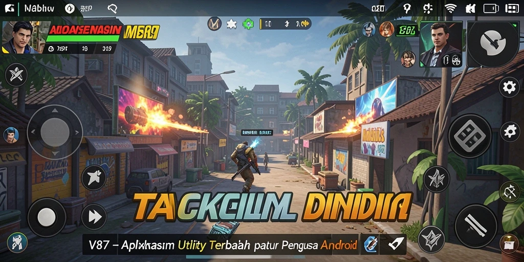 Tampilan antarmuka V87 yang menyederhanakan pengelolaan perangkat.